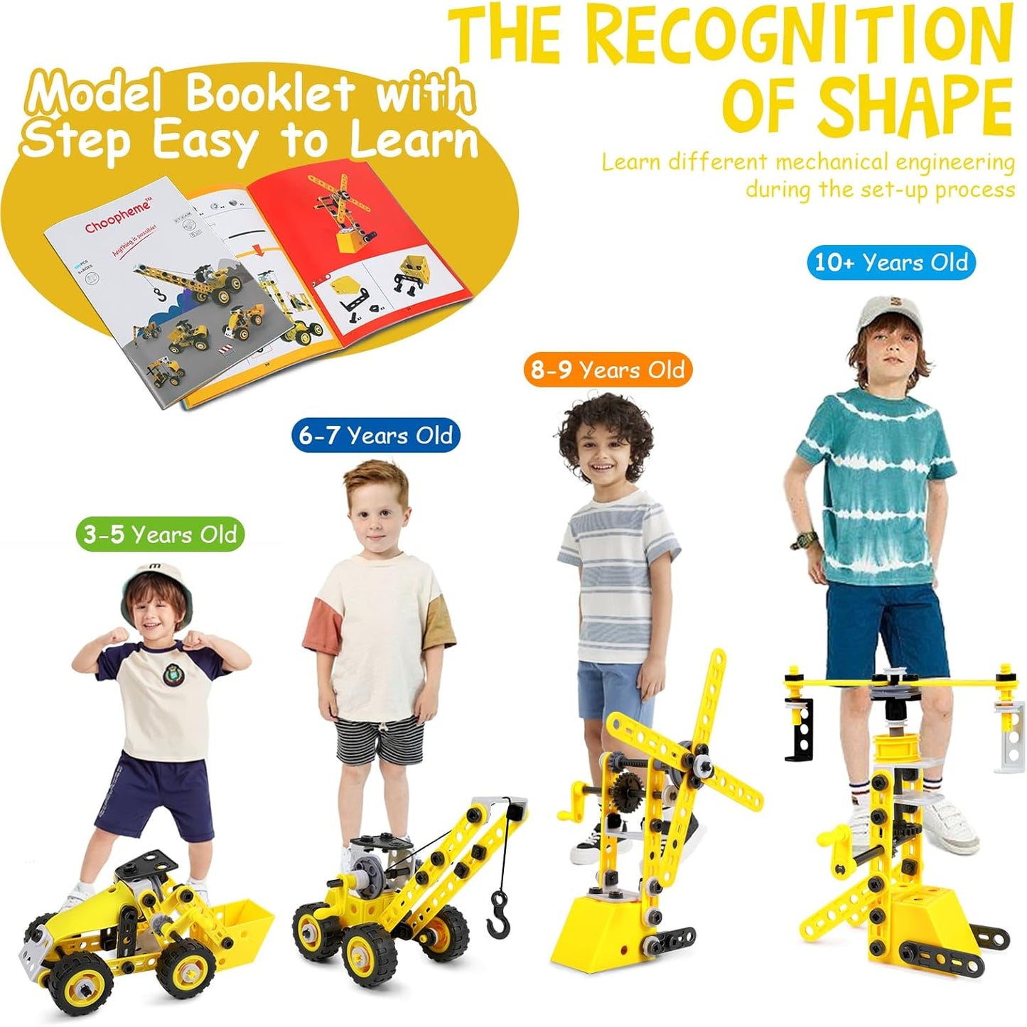 Excavator Construction STEM Kit