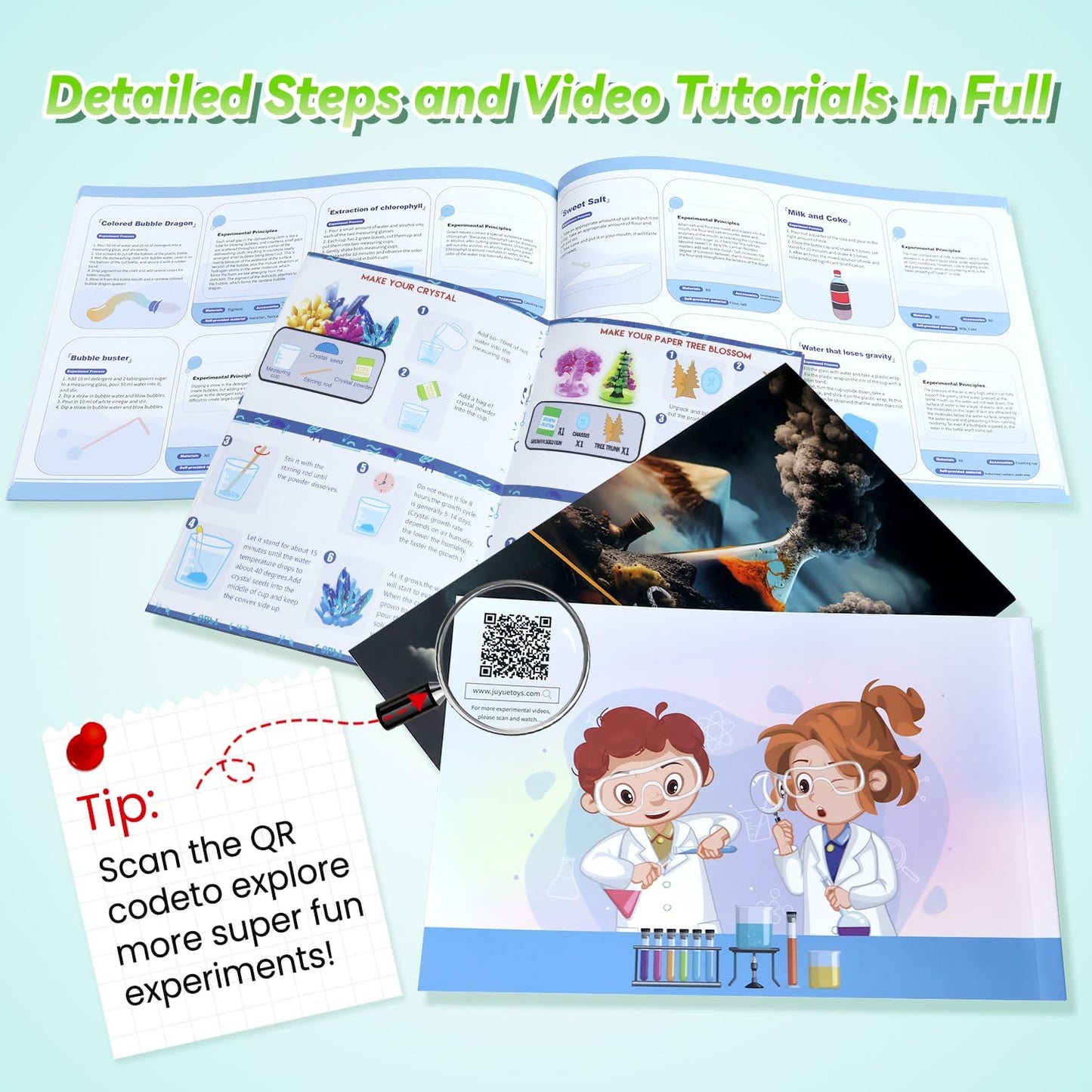 science experiment kit (250+)