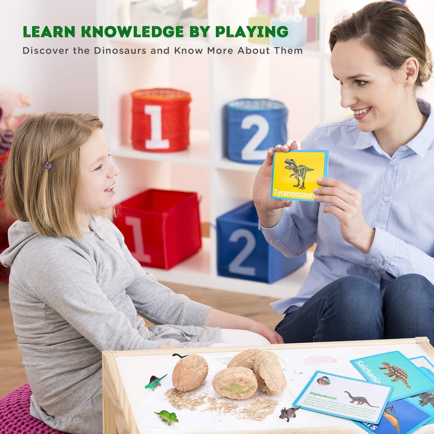 Dig Up Dinosaur Fossil Eggs