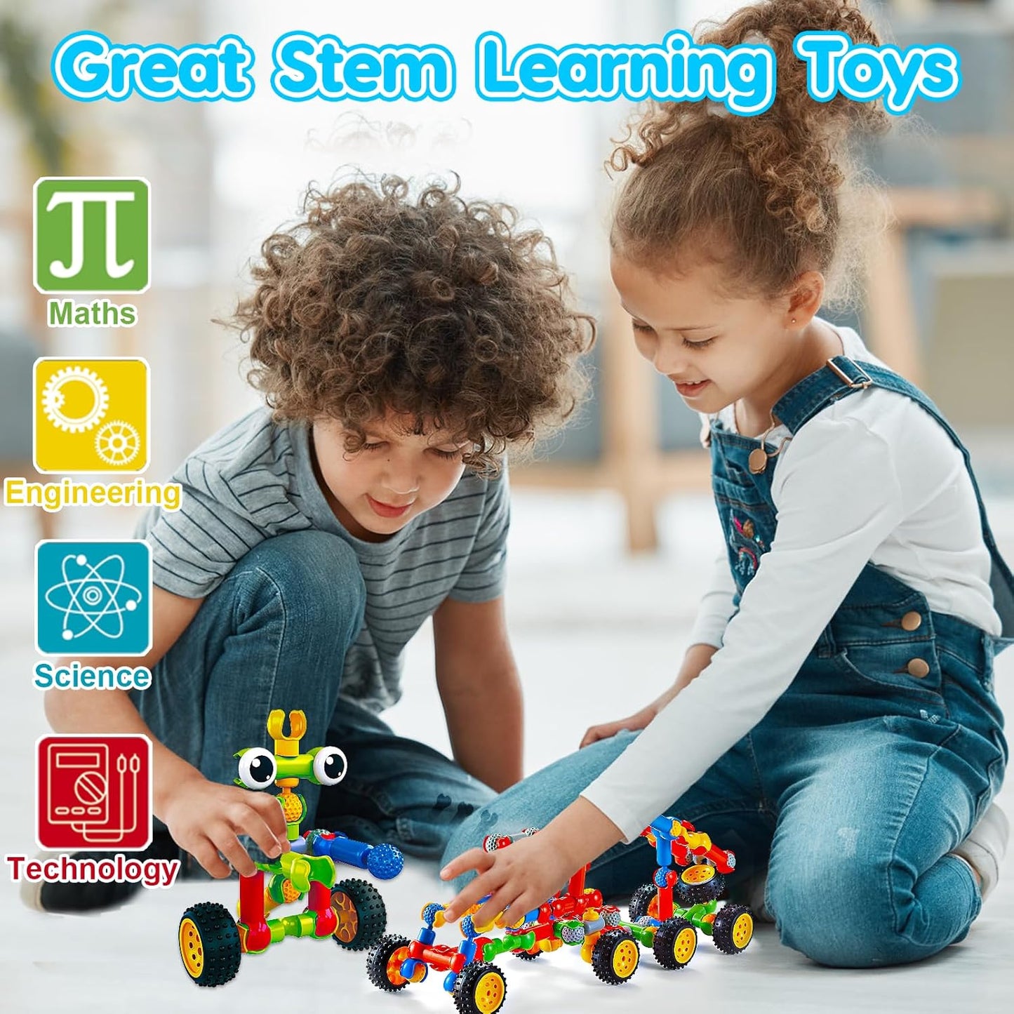 Stem Building Blocks For Pre- Schoolers