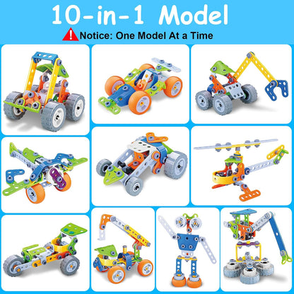 Educational Building Set ( 10 in 1 Stem Toys )